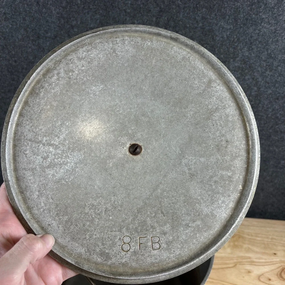 Vintage Wagner Sidney O Magnalite Aluminum Dutch Oven Pot with Lid 8 B 8 FB